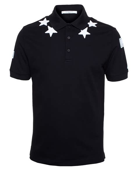 givenchy white polo black stars|Givenchy t shirt sale.